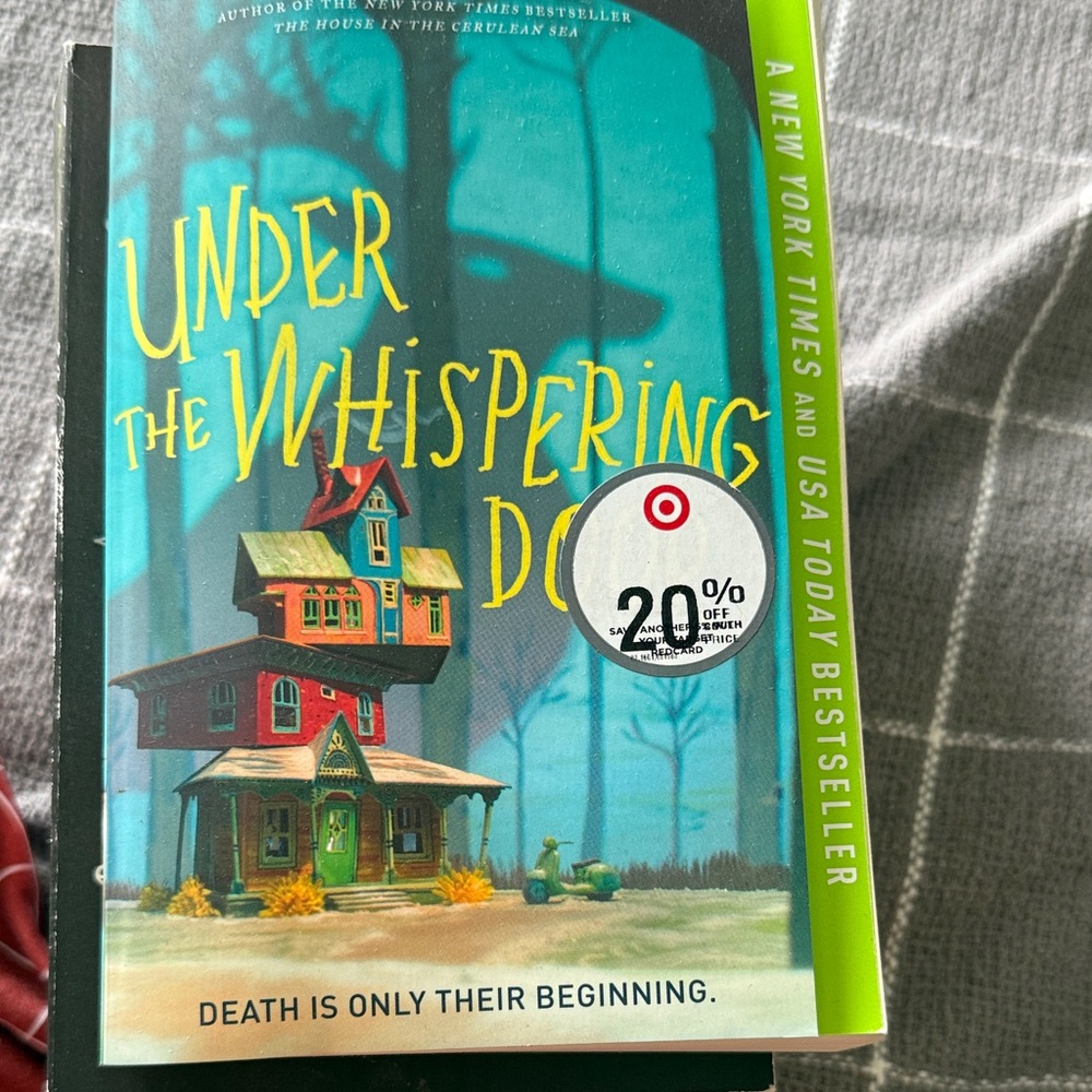 Under the Whispering Door by T.J. Klune - Green Paperback Book